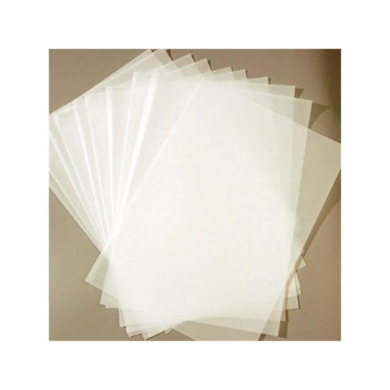 100 Blatt Transparentpapier Zanders T2000 DIN A4 100 g/qm Super Qualität klar-weiß durchscheinend