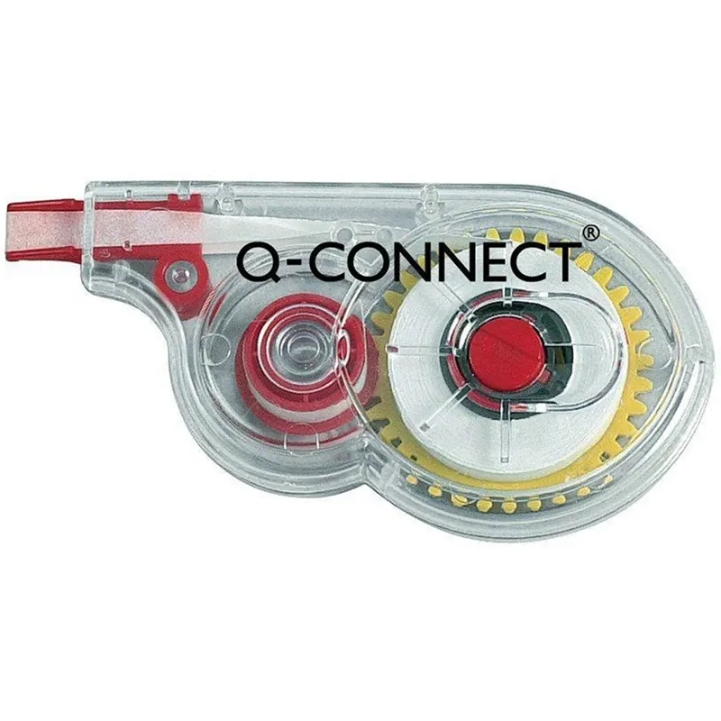 12er Pack Q-Connect KF01593Q Korrekturroller weiß