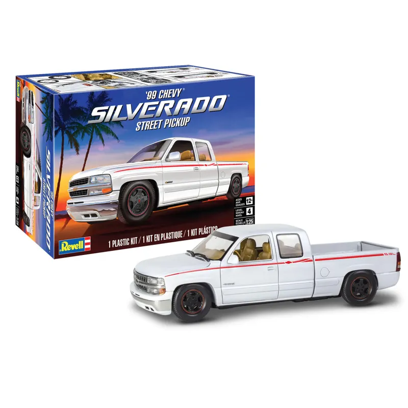 1999 Chevy® Silverado® Street Pickup Revell Modellbausatz