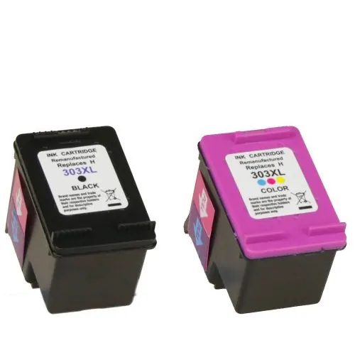 2x SAD Premium XL Patronen kompatibel mit HP 303XL / 3YN10AE Schwarz + Color