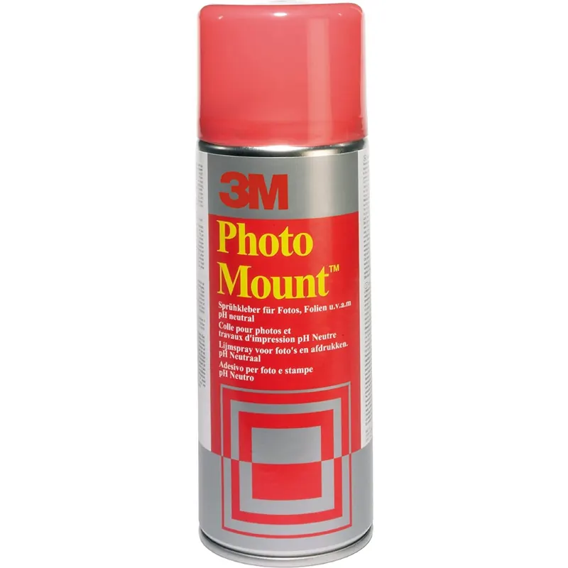 3M PhotoMount - Sprühkleber für schnelle & dauerhafte Verbindungen , 400 ml, dauerhaft klebend