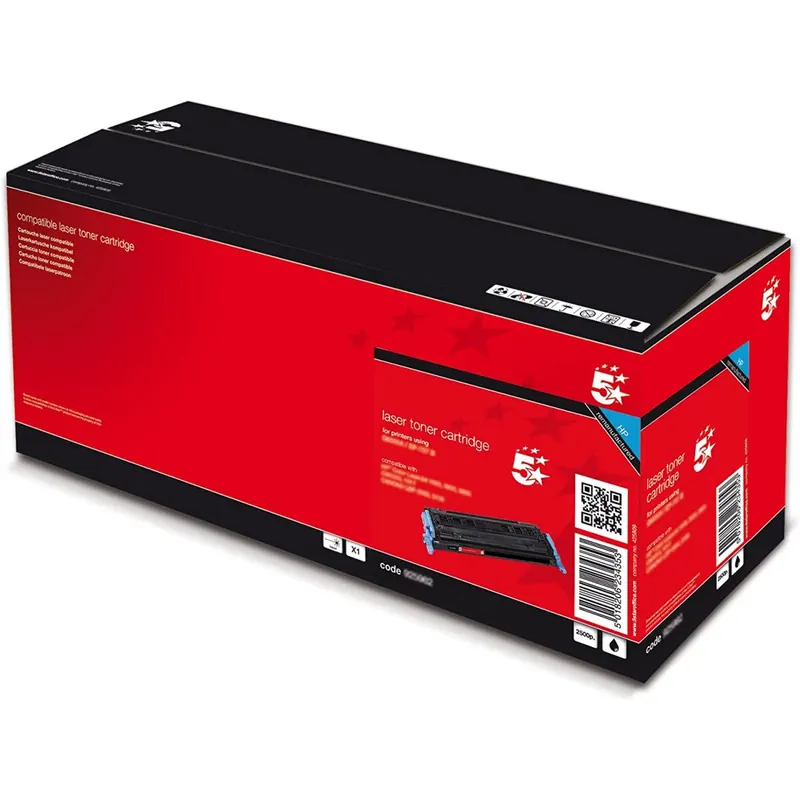 5 Star Office CE250A Toner für HP Laserjet Color CP3525 Stück, schwarz