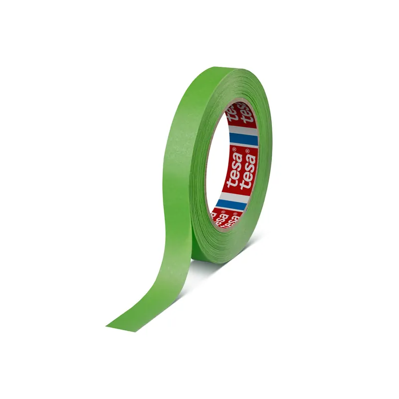 Abdeckband tesa 4338 - 19 mm x 50 m grün Kreppband für Industrie/Gewerbe-Anwendungen  Pckg/16