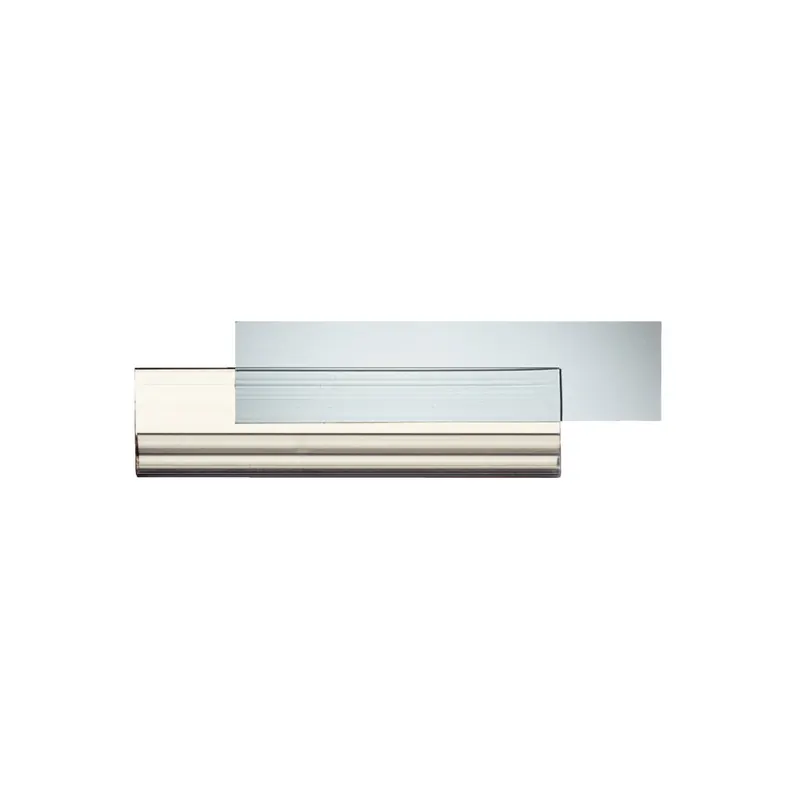Abdeckschild für Stehsammler Leitz 2420 - 92 x 23 mm transparent Kunststoff Pckg/20