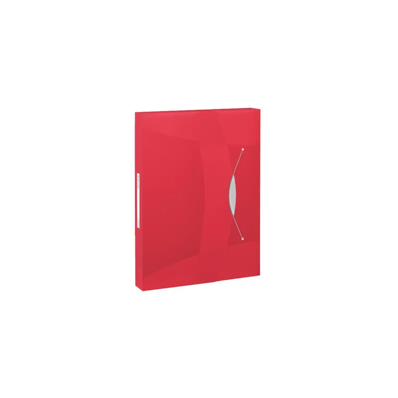 Ablagebox Esselte VIVIDA 624048 - A4 330 x 253 mm rot 40 mm Rückenbreite bis 350 Blatt PP-Folie