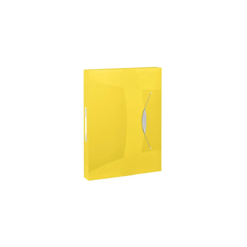 Ablagebox Esselte VIVIDA 624052 - A4 330 x 253 mm gelb 40 mm Rückenbreite bis 350 Blatt PP-Folie