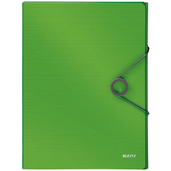 Ablagebox Leitz Solid 4568 - A4 330 x 250 mm hellgrün 30 mm Rückenbreite bis 250 Blatt PP-Folie