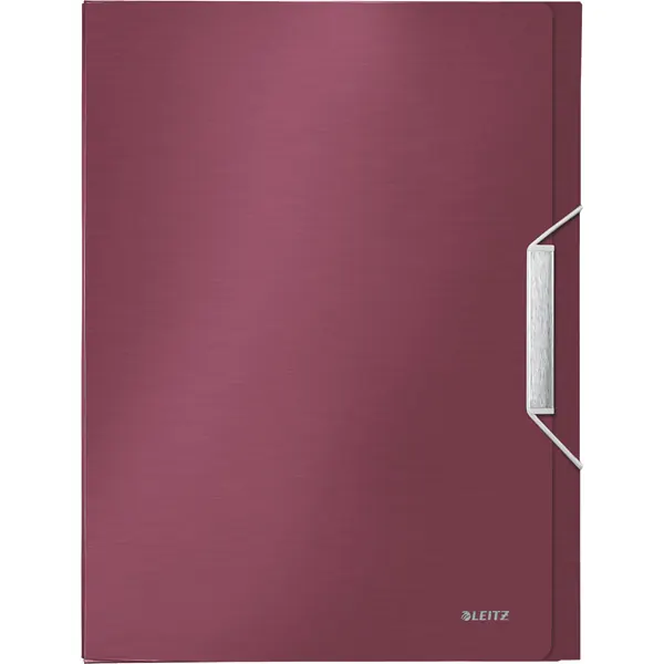 Ablagebox Leitz Style 3956 - A4 330 x 250 mm rot 30 mm Rückenbreite bis 250 Blatt PP-Folie