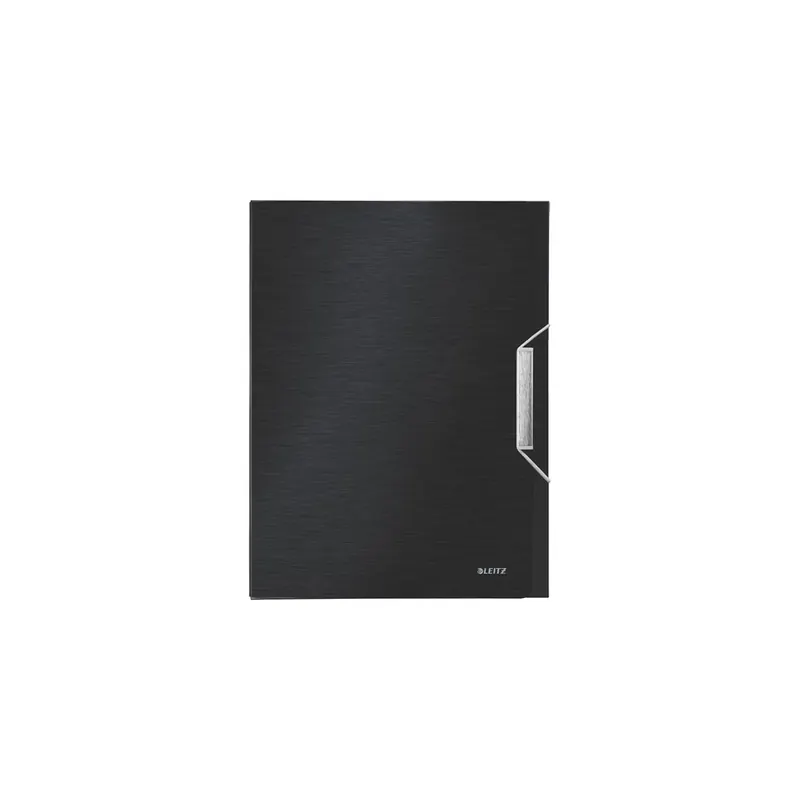 Ablagebox Leitz Style 3956 - A4 330 x 250 mm schwarz 30 mm Rückenbreite bis 250 Blatt PP-Folie