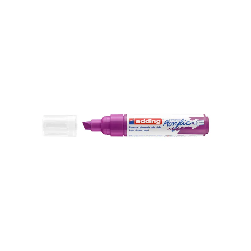 Acrylmarker edding 5000 - beere 5-10 mm Keilspitze permanent