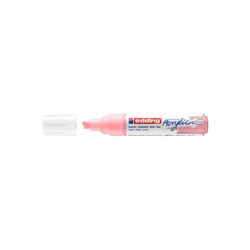 Acrylmarker edding 5000 - edel mauve 5-10 mm Keilspitze permanent