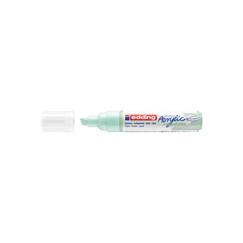 Acrylmarker edding 5000 - mild mint 5-10 mm Keilspitze permanent