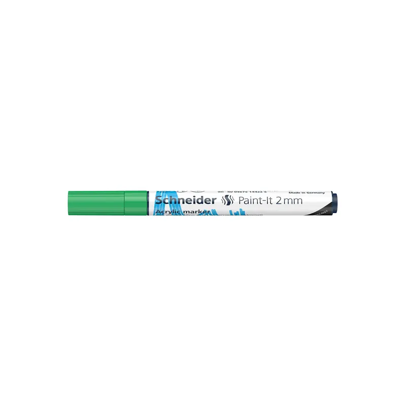 Acrylmarker Schneider Paint-It 310 1201 - grün 2 mm Rundspitze permanent