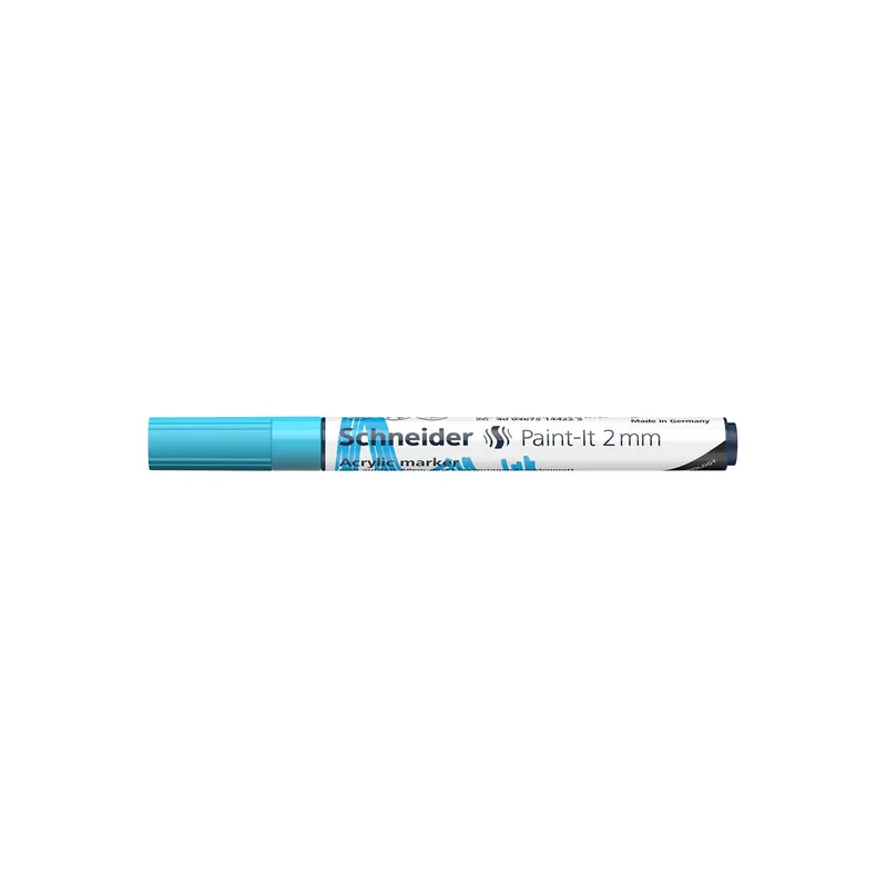 Acrylmarker Schneider Paint-It 310 1201 - pastell blau 2 mm Rundspitze permanent