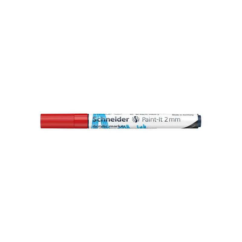Acrylmarker Schneider Paint-It 310 1201 - rot 2 mm Rundspitze permanent