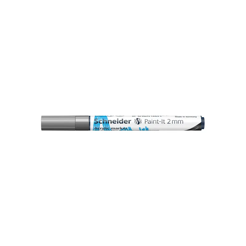 Acrylmarker Schneider Paint-It 310 1201 - silber 2 mm Rundspitze permanent