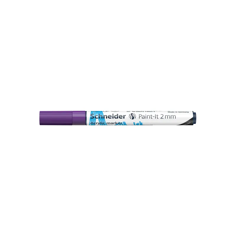 Acrylmarker Schneider Paint-It 310 1201 - violett 2 mm Rundspitze permanent