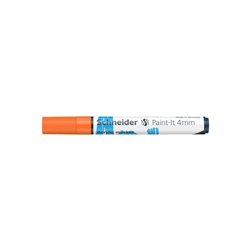 Acrylmarker Schneider Paint-It 320 1202 - orange 4 mm Rundspitze permanent