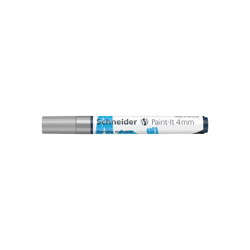 Acrylmarker Schneider Paint-It 320 1202 - silber 4 mm Rundspitze permanent