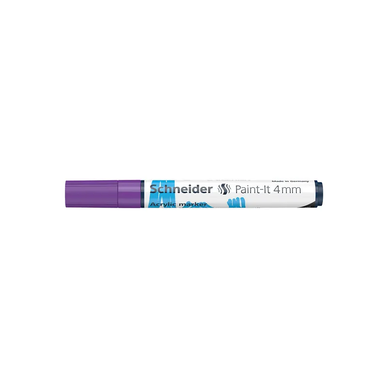 Acrylmarker Schneider Paint-It 320 1202 - violett 4 mm Rundspitze permanent