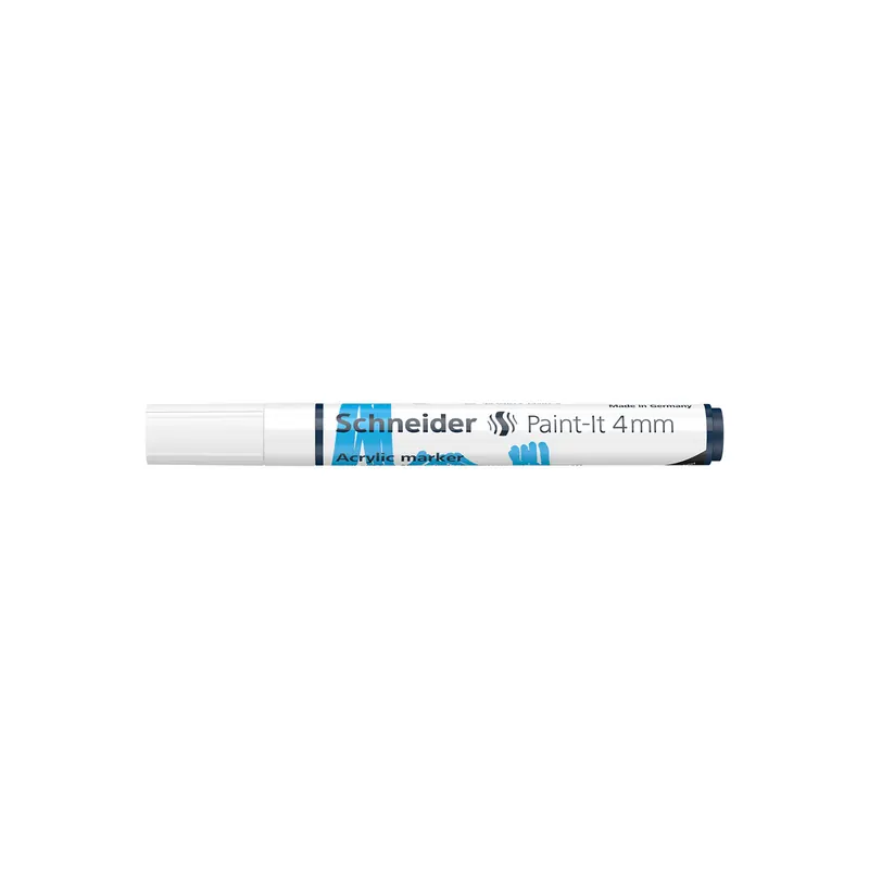 Acrylmarker Schneider Paint-It 320 1202 - weiß 4 mm Rundspitze permanent