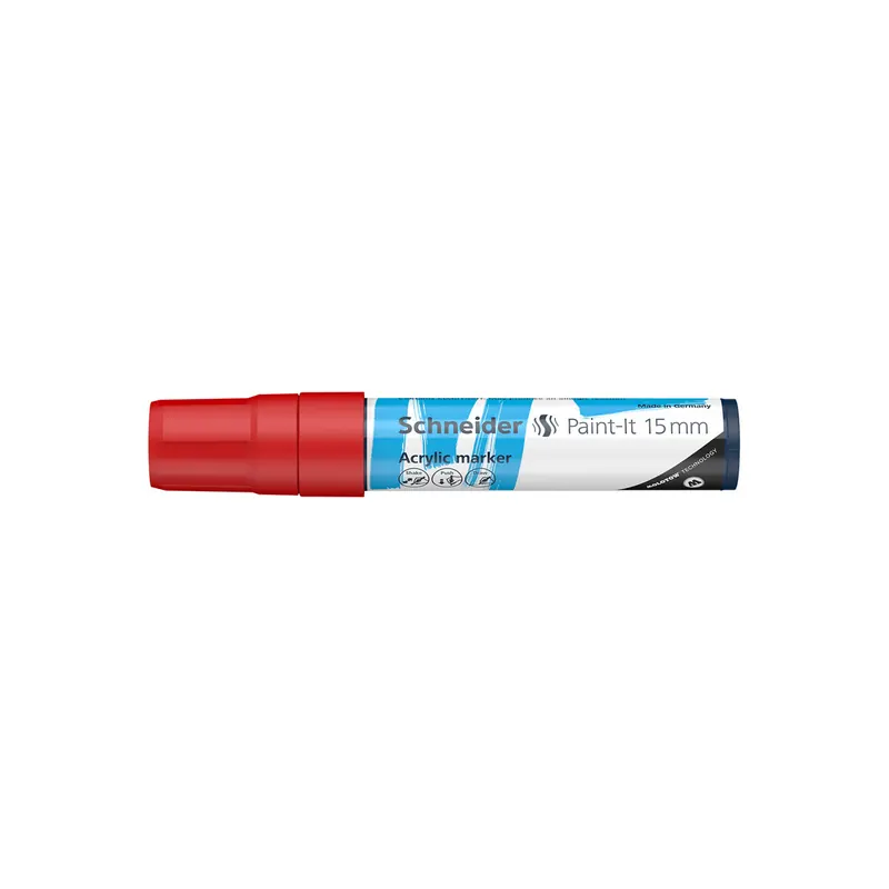Acrylmarker Schneider Paint-It 330 1203 - rot 15 mm Rundspitze permanent