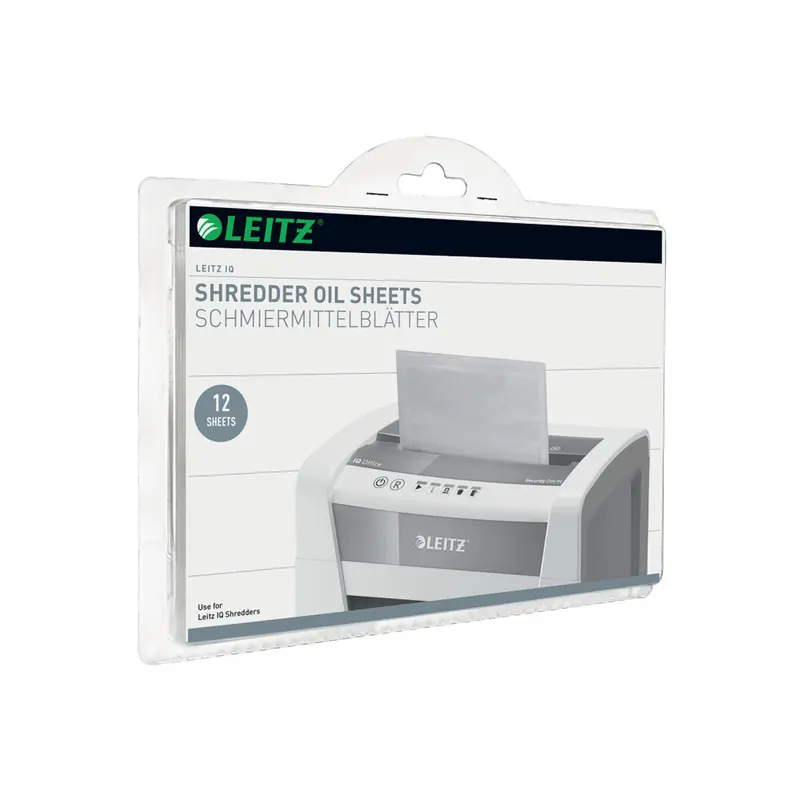 Aktenvernichter Ölblatt Leitz 8007 - für Modell IQ 238 x 169 mm weiß Pckg/12
