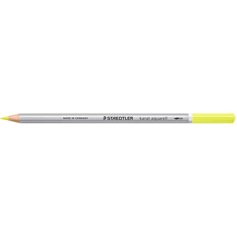 Aquarellstift Staedtler karat aquarell 125 - limonengelb 3 mm