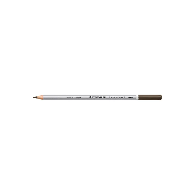 Aquarellstift Staedtler karat aquarell 125 - ocker dunkel 3 mm