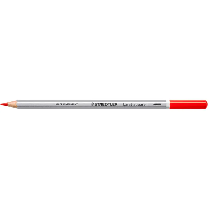 Aquarellstift Staedtler karat aquarell 125 - rot 3 mm