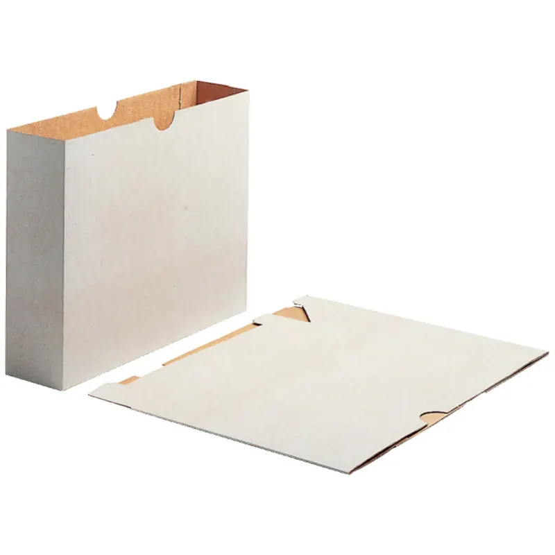 Archivordner Futteral Leitz 1194 - grau 78 mm breit Mikrowellpappe