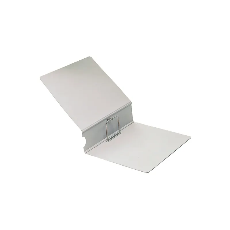 Archivordner Leitz 1190 - A4 320 x 250 mm grau 75 mm breit Steckmechanik Lederpappe