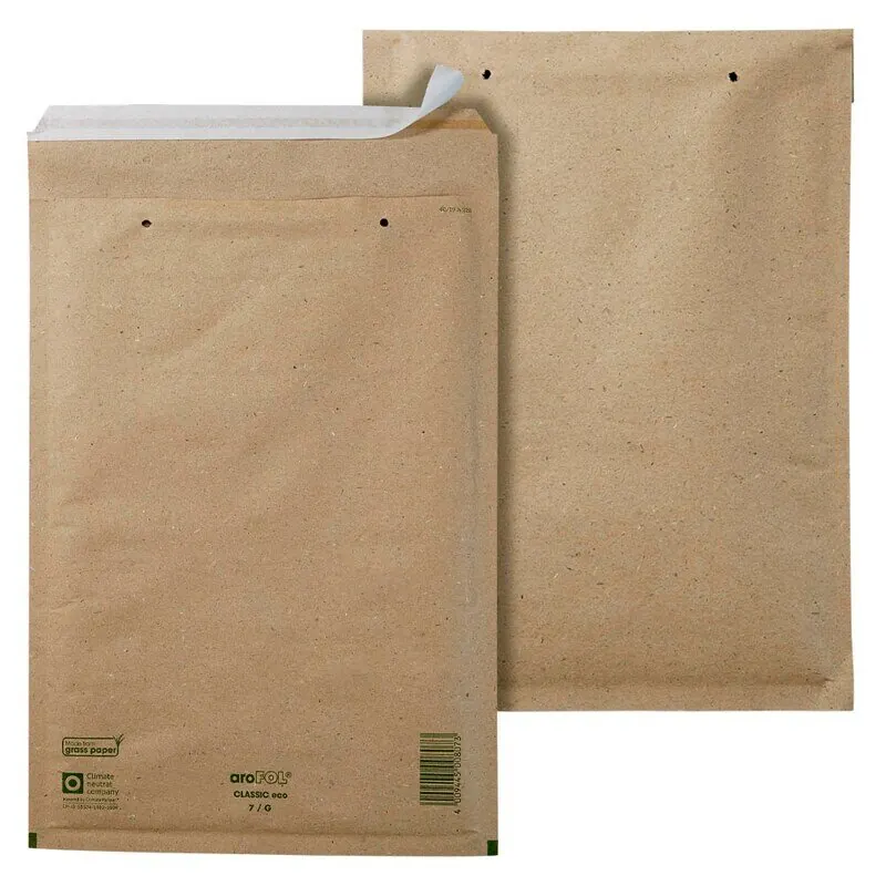 aroFOL® CLASSIC Luftpolstertaschen eco 7/G braun 329431  für DIN C4, 100 St.