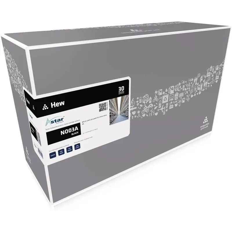 Astar AS10011 Toner kompatibel zu HP NO03A C3903A, 4000 Seiten, schwarz
