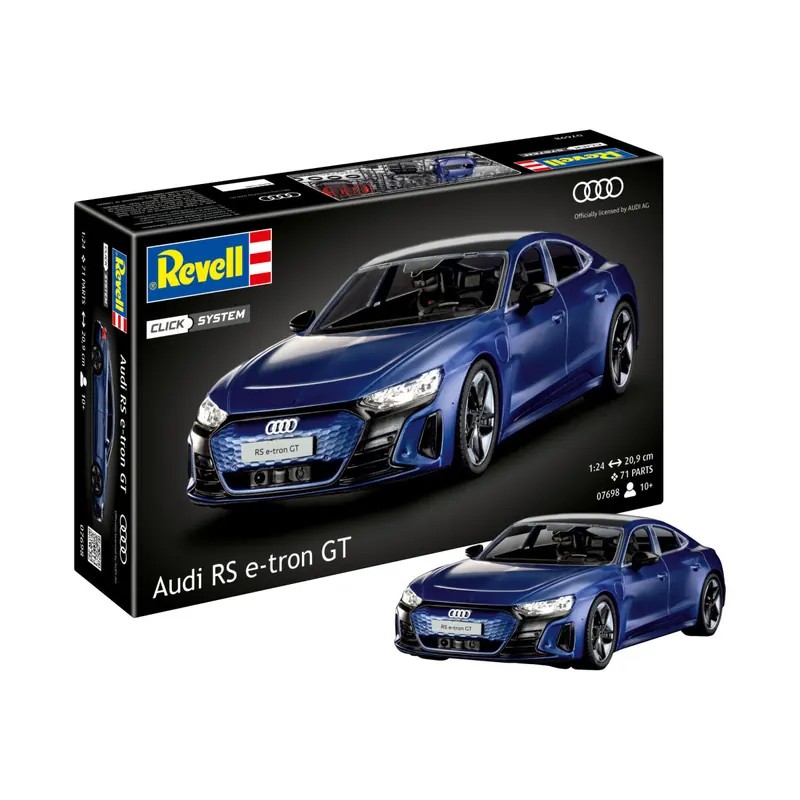Audi RS e-tron GT Click System Revell Bausatz zum Zusammenstecken mehrfarbig