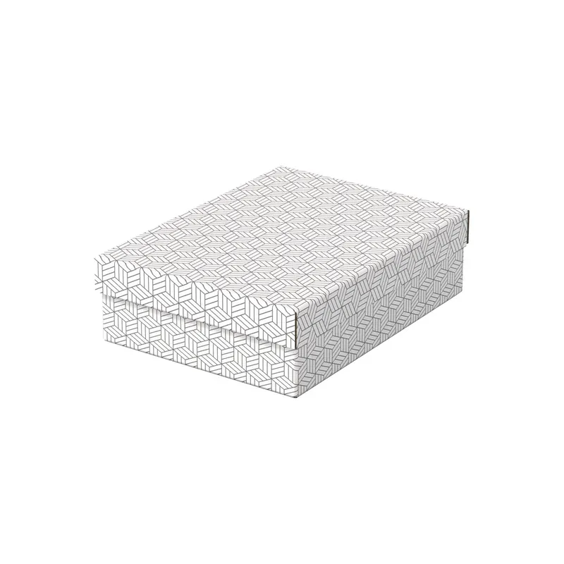 Aufbewahrungsbox Esselte Home 628284 - Mittel 265 x 100 x 360 mm weiß Wellpappe Pckg/3