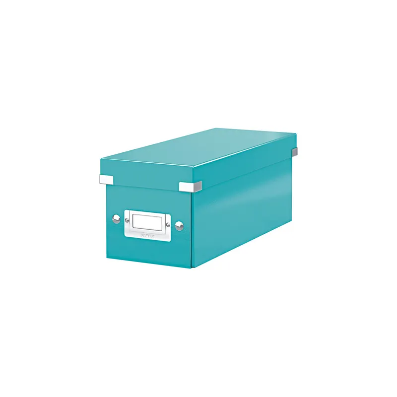 Aufbewahrungsbox Leitz Click & Store 6041 - Klein 143 x 136 x 352 mm eisblau Graukarton
