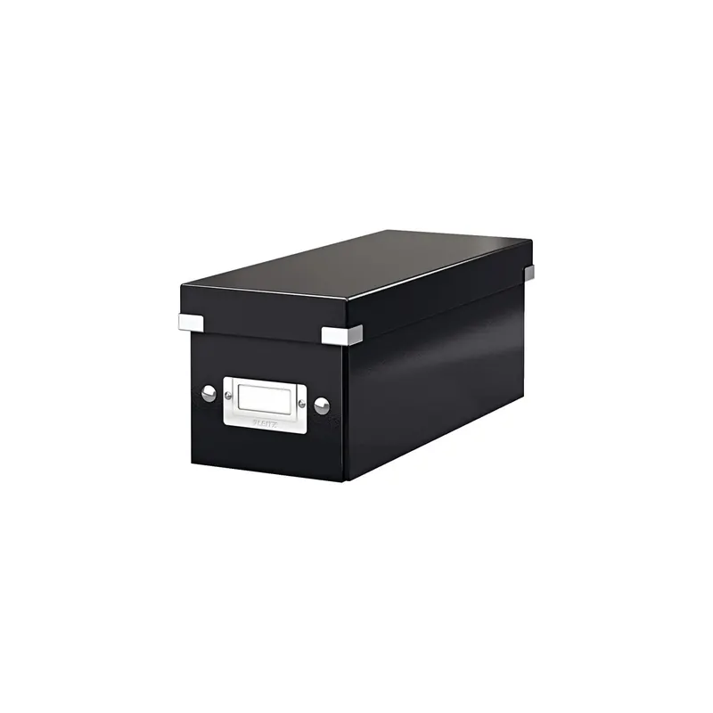 Aufbewahrungsbox Leitz Click & Store 6041 - Klein 143 x 136 x 352 mm schwarz Graukarton