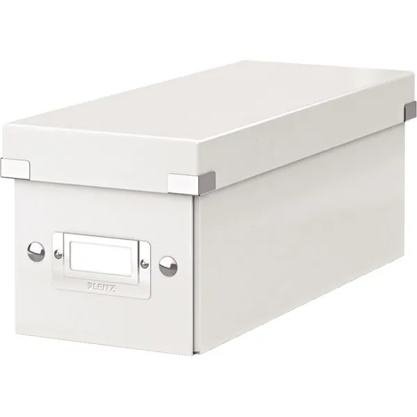 Aufbewahrungsbox Leitz Click & Store 6041 - Klein 143 x 136 x 352 mm weiß Graukarton