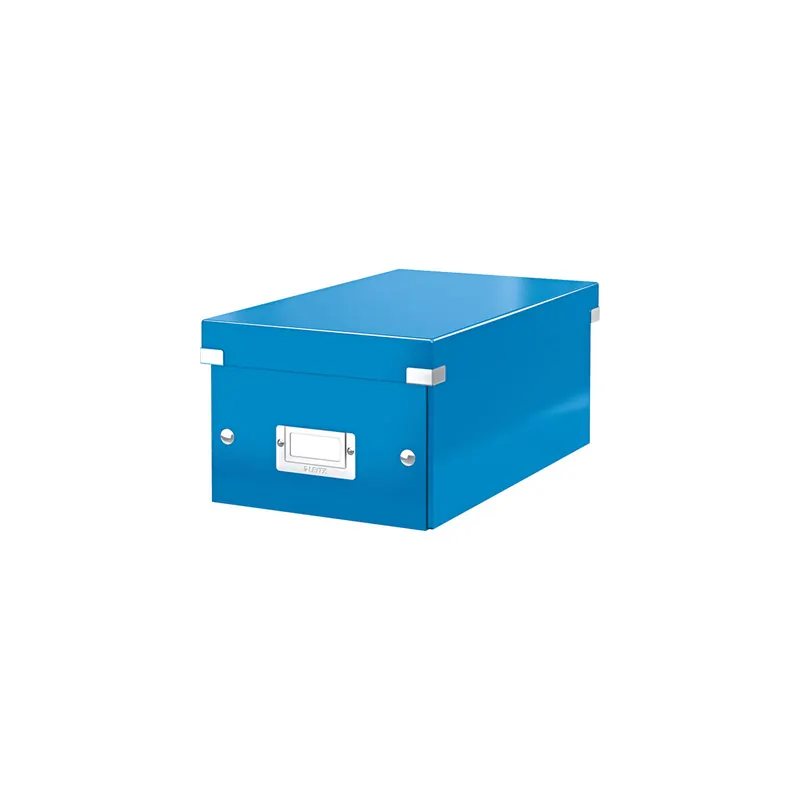 Aufbewahrungsbox Leitz Click & Store 6042 - Klein 206 x 147 x 352 mm blau Graukarton