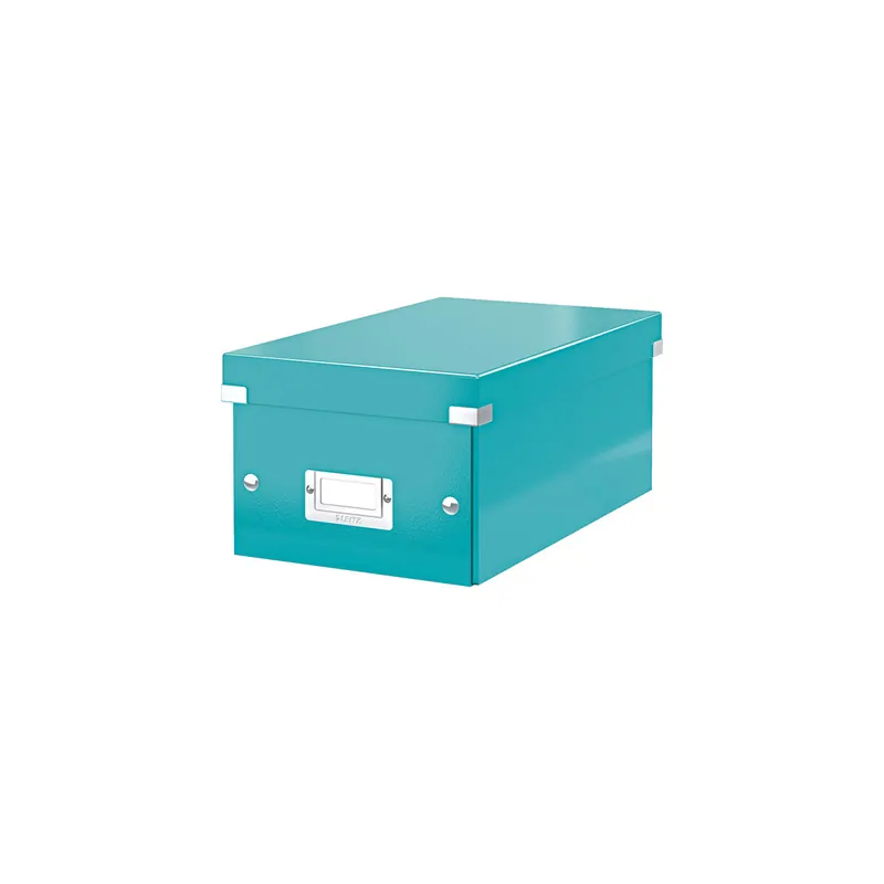 Aufbewahrungsbox Leitz Click & Store 6042 - Klein 206 x 147 x 352 mm eisblau Graukarton