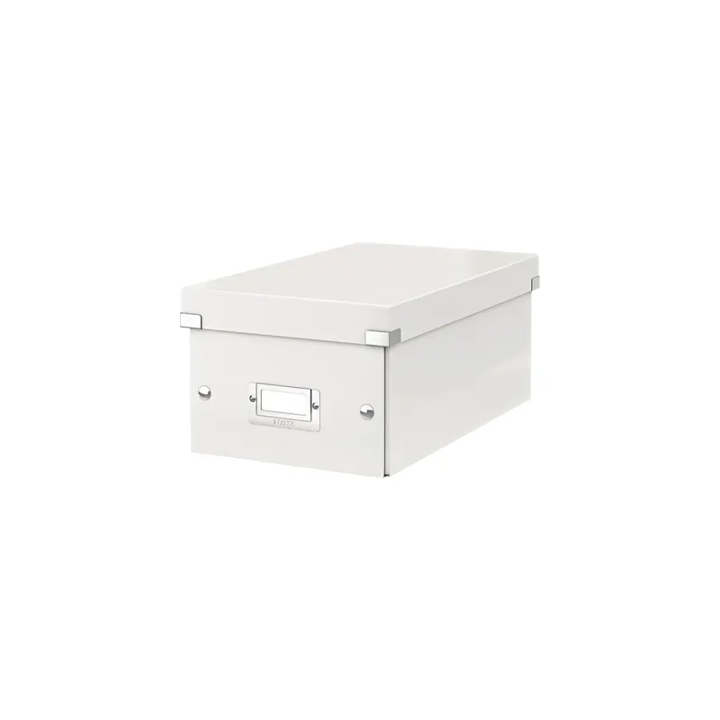 Aufbewahrungsbox Leitz Click & Store 6042 - Klein 206 x 147 x 352 mm weiß Graukarton
