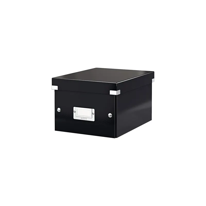 Aufbewahrungsbox Leitz Click & Store 6043 - Klein 220 x 160 x 282 mm schwarz Graukarton