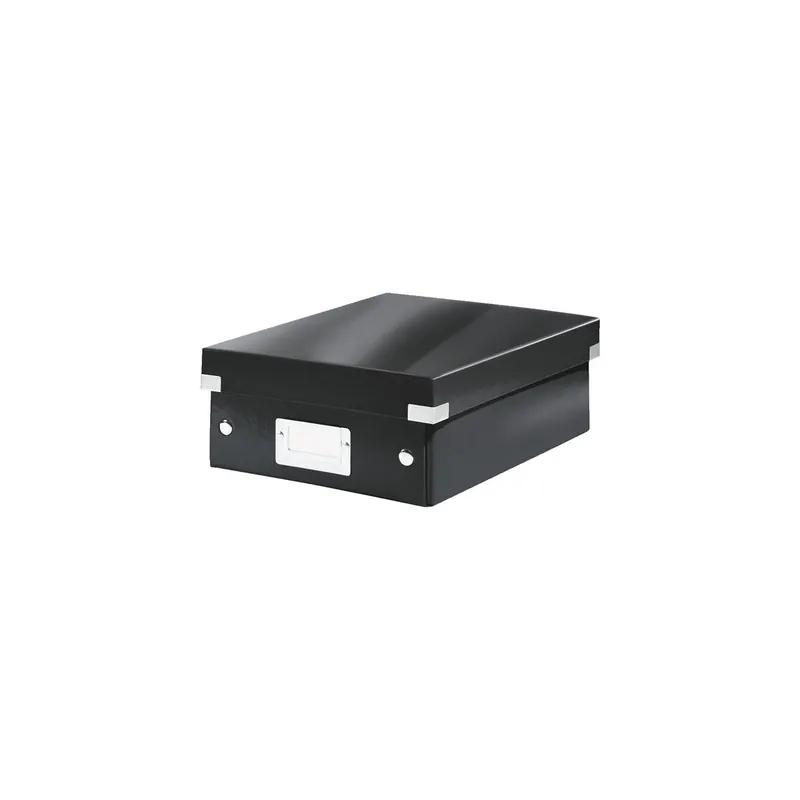 Aufbewahrungsbox Leitz Click & Store 6057 - Klein 220 x 100 x 282 mm schwarz Graukarton