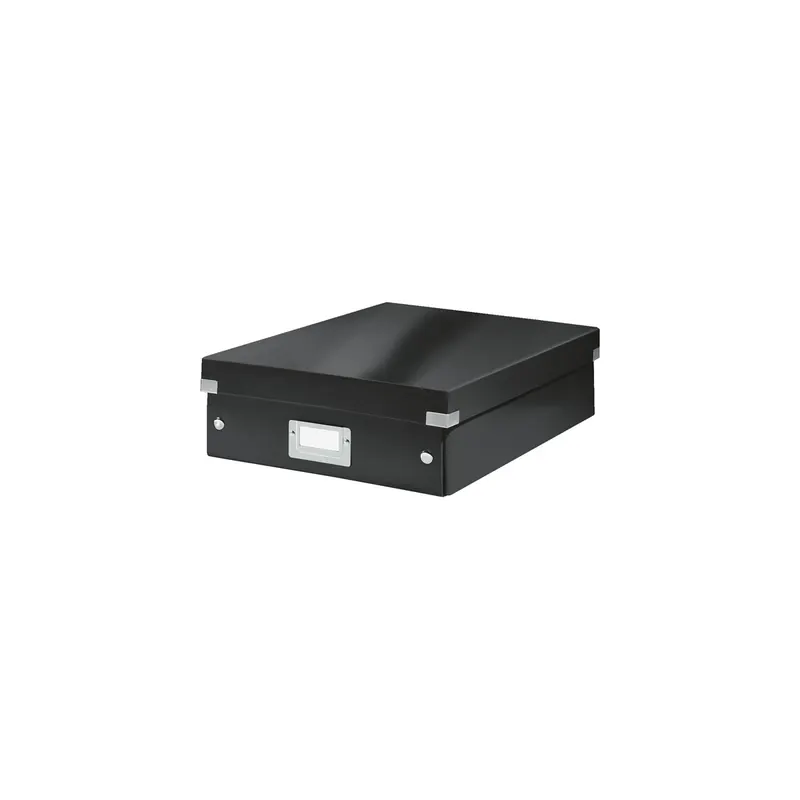 Aufbewahrungsbox Leitz Click & Store 6058 - Mittel 281 x 100 x 370 mm schwarz Graukarton