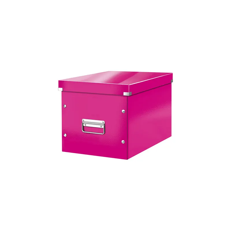Aufbewahrungsbox Leitz Click & Store 6108 - Groß 320 x 310 x 360 mm pink Hartpappe