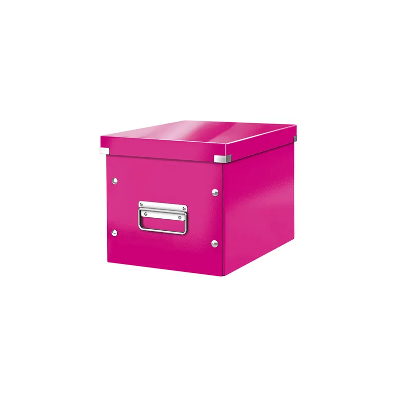 Aufbewahrungsbox Leitz Click & Store 6109 - Mittel 260 x 240 x 260 mm pink Hartpappe