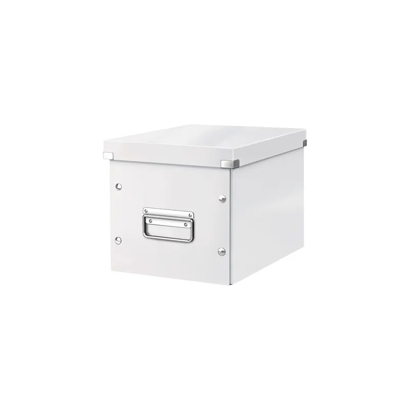 Aufbewahrungsbox Leitz Click & Store 6109 - Mittel 260 x 240 x 260 mm weiß Hartpappe