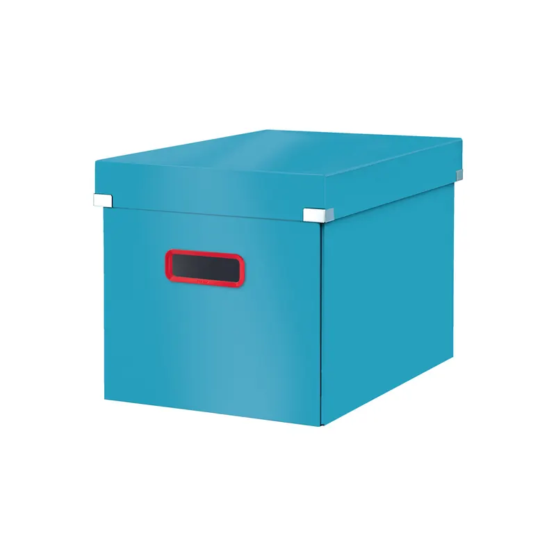 Aufbewahrungsbox Leitz Click & Store Cosy 5347 - Groß 320 x 310 x 360 mm blau Karton
