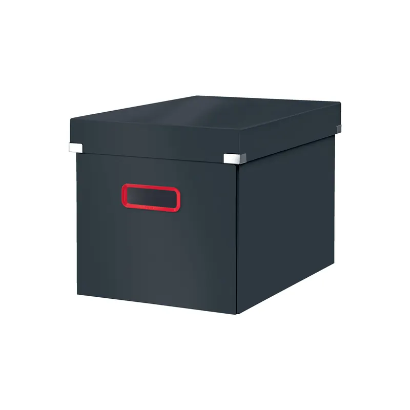 Aufbewahrungsbox Leitz Click & Store Cosy 5347 - Groß 320 x 310 x 360 mm grau Karton